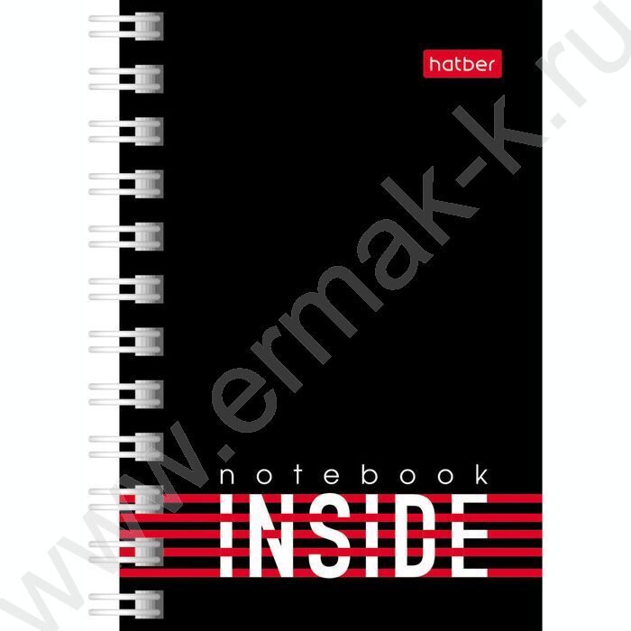 Зап. книжка  40л А7 спираль "INSIDE" | Фото 1