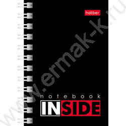 Зап. книжка  40л А7 спираль "INSIDE" | Фото 2
