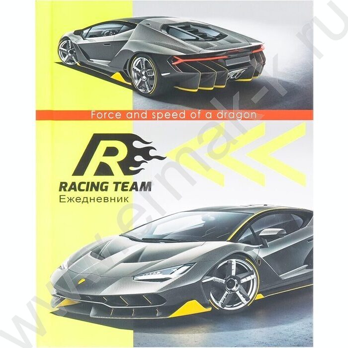 Ежедневник н/дат А5 128л Премиум-суперкар-2 /тв.обл.,софт-тач, ламин, флуор.,/ | Фото 2
