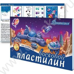 Пластилин восковой 32цв 475г Фантазия+стек | Фото 2