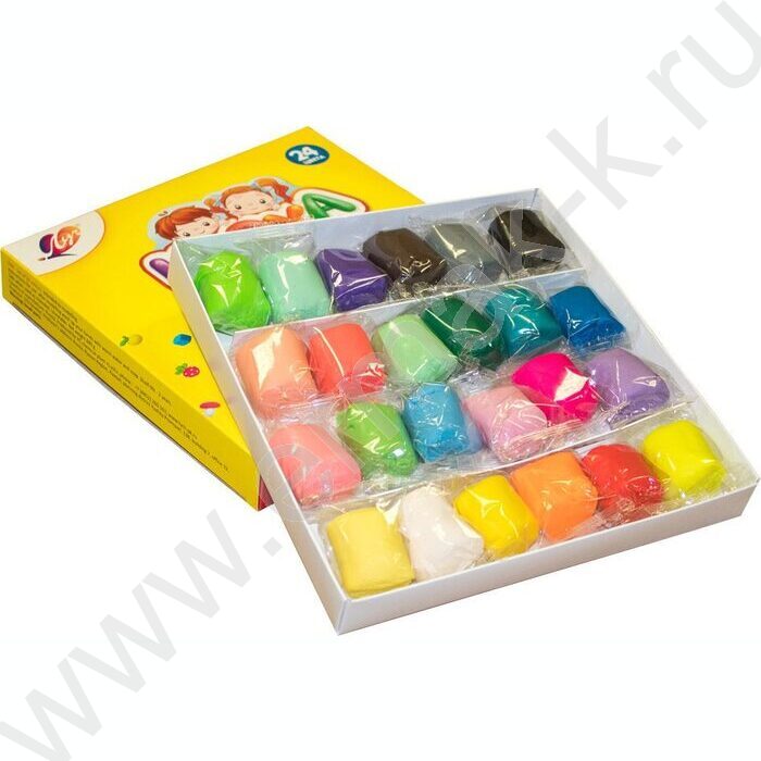 Тесто д/лепки  24цв Кроха | Фото 3