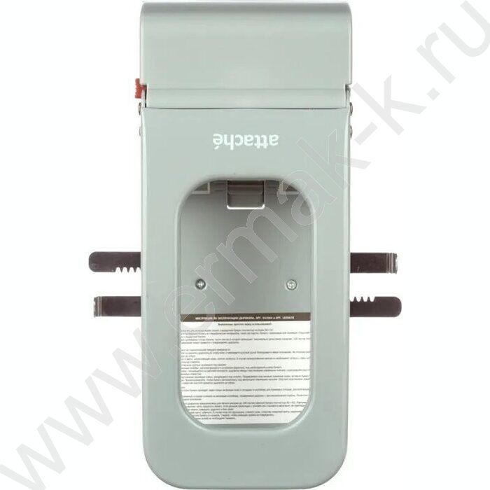 Дырокол 100л метал /линейка/ серый | Фото 4