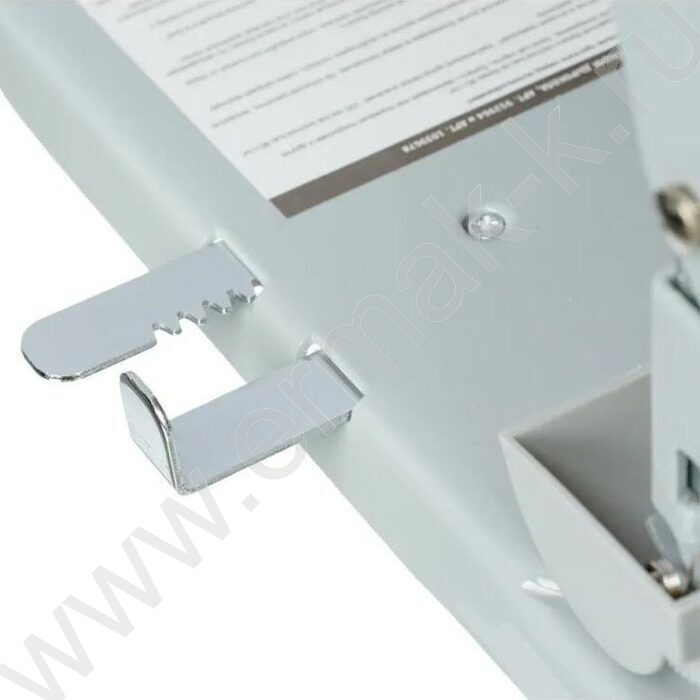 Дырокол 100л метал /линейка/ серый | Фото 5