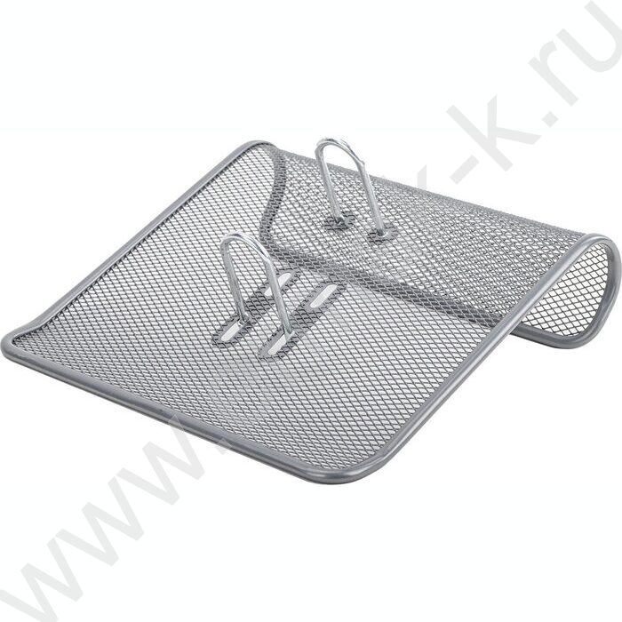 Подставка д/календаря металлическая Germanium серебристая 57*200*200 мм | Фото 1