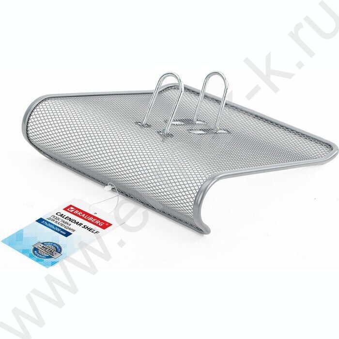 Подставка д/календаря металлическая Germanium серебристая 57*200*200 мм | Фото 5