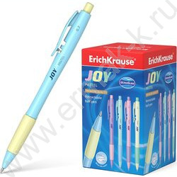 Ручка шар авт JOY® Matic&Grip Pastel 0,7мм, синяя /корпус - ассорти | Фото 2