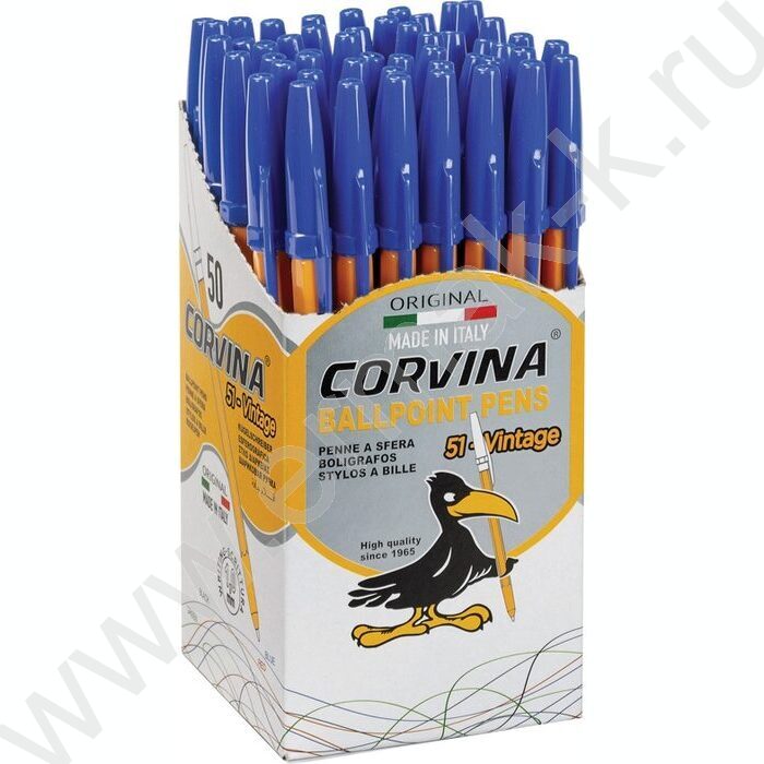 Ручка шар Corvina 51 /желт.корп./ синяя | Фото 2
