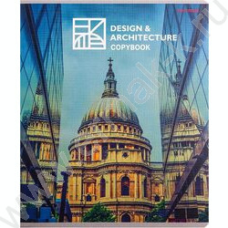 Тетрадь  48л клетка "Завораживающая архитектура" ассорти | Фото 4