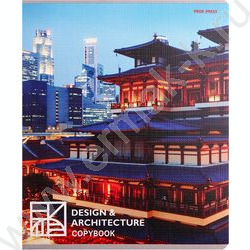 Тетрадь  48л клетка "Завораживающая архитектура" ассорти | Фото 5