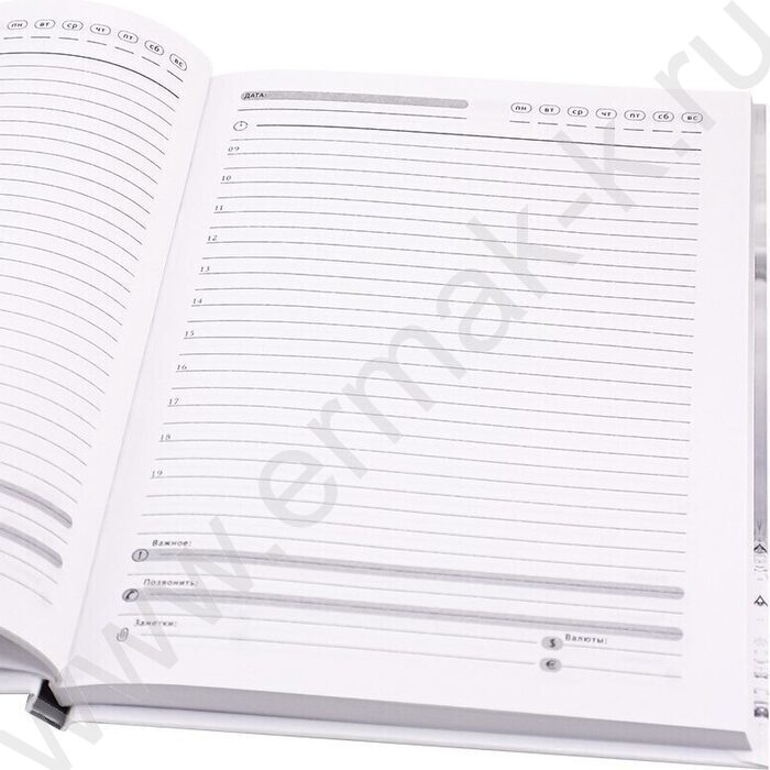 Ежедневник н/дат А5  80л Дымящий поезд | Фото 4