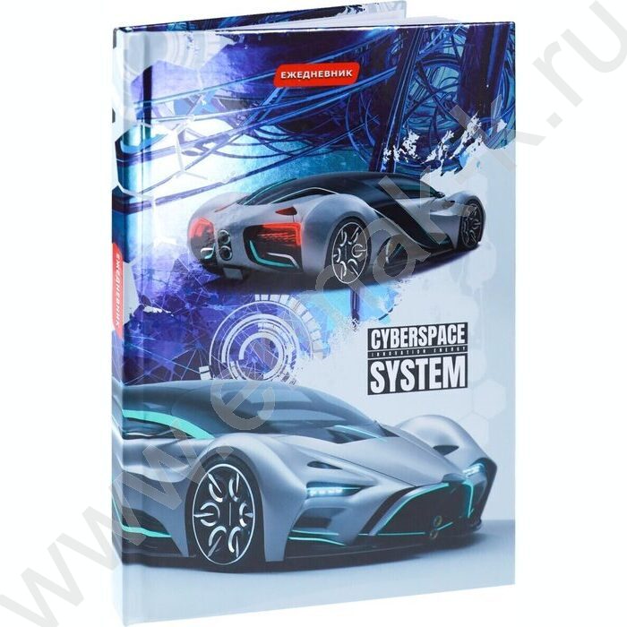 Ежедневник н/дат А5  80л Гиперкар будущего /хол.фольга/ | Фото 1