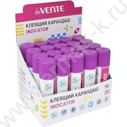 Клей-карандаш  15г "Indicator" фиолетовый (при высыхании - прозрачный) | Фото 2