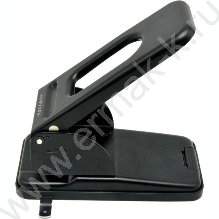 Дырокол  60л метал /линейка/ черный | Фото 2