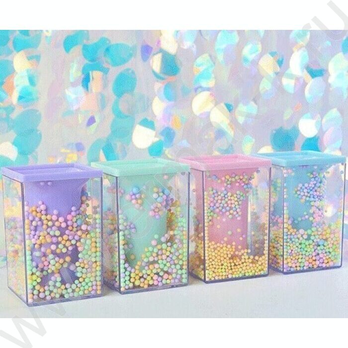 Подставка д/каранд. и ручек 11*7см "It is a Party!", пластик, в форме прямоугольника /ассорти | Фото 1