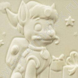 Набор д/творчества 3D Art. Панно-раскраска. Щенячий патруль новогодняя. Гончик | Фото 5