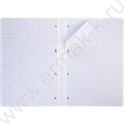 Тетрадь  96л А4 клетка/спираль "От Кутюр- Выпуск №2" /мат.ламин. 3D фольга/ ассорти | Фото 3