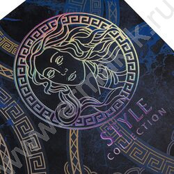 Тетрадь  96л А4 клетка/спираль "От Кутюр- Выпуск №2" /мат.ламин. 3D фольга/ ассорти | Фото 5