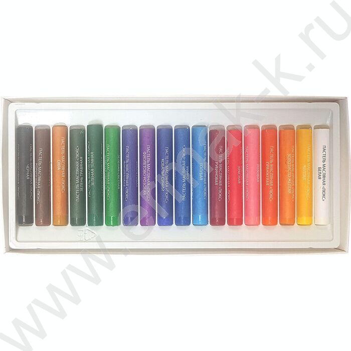 Пастель масляная 18цв "Люкс" | Фото 2