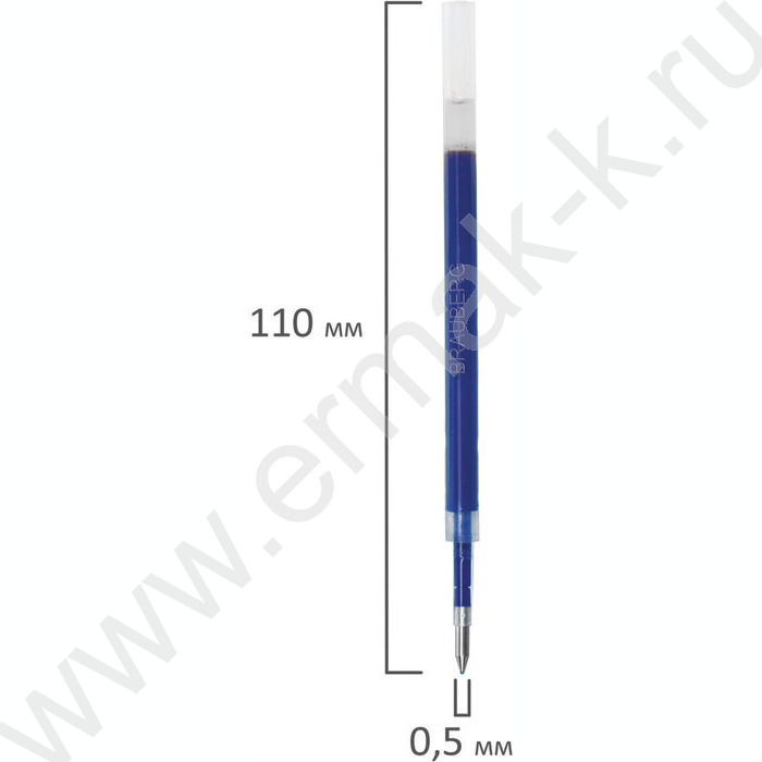 Стержень гел. синий 110мм | Фото 4