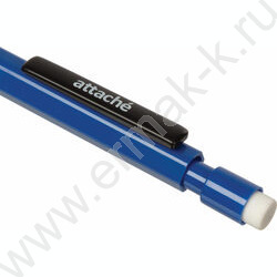 Карандаш механический 0,5мм /синий корпус с ластиком | Фото 4