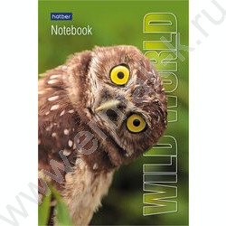 Блокнот  40л А6 "Дикий мир" /отрывная склейка, ламинация,клетка | Фото 2