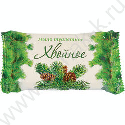 Мыло туалетное "Хвойное" 100г /флоу-пак | Фото 1