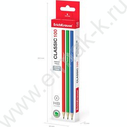 Карандаш пластиковый  HB Classic 100 /цвет корпуса - ассорти | Фото 4
