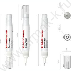 Корректор шариковый  7мл "EasyMask" | Фото 3