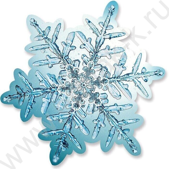 Украшение на скотче Снежинка | Фото 1