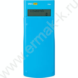 Калькулятор Deli E1710A/BLU д/научных расчётов /240функций/ двустрочный /синий, 10+2 разряд | Фото 3