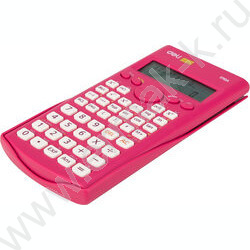 Калькулятор Deli E1710A/RED д/научных расчётов /240функций/ двустрочный /красный, 10+2 разряд | Фото 2