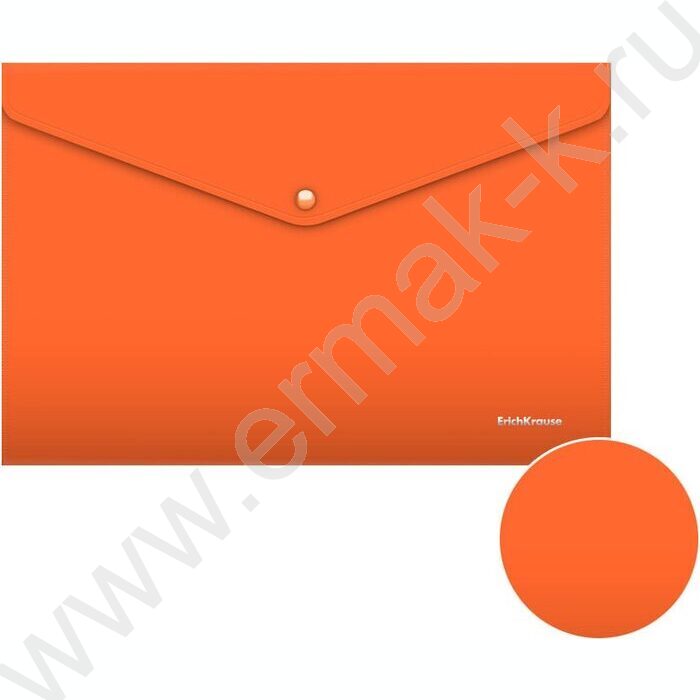 Папка-конверт на кнопке А4 Soft Caribbean Sunset /ассорти | Фото 2