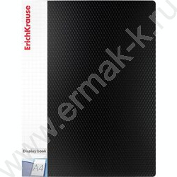 Папка  40 файлов Diamond Total Black /карман на корешке /черная | Фото 1
