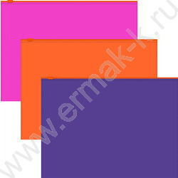 Папка-конверт на молнии А4 Zip Soft Caribbean Sunset /непрозрачный, ассорти | Фото 1