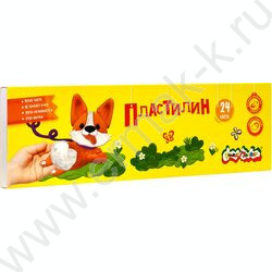 Пластилин  24цв 360г Каляка-Маляка | Фото 1