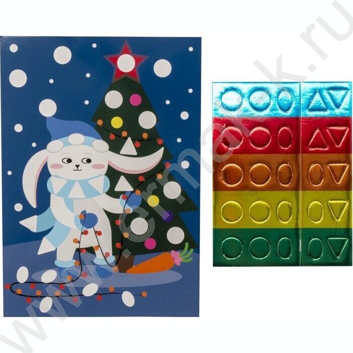 Набор д/творчества Увлекательная мозаика. Малый набор Зайчик | Фото 2