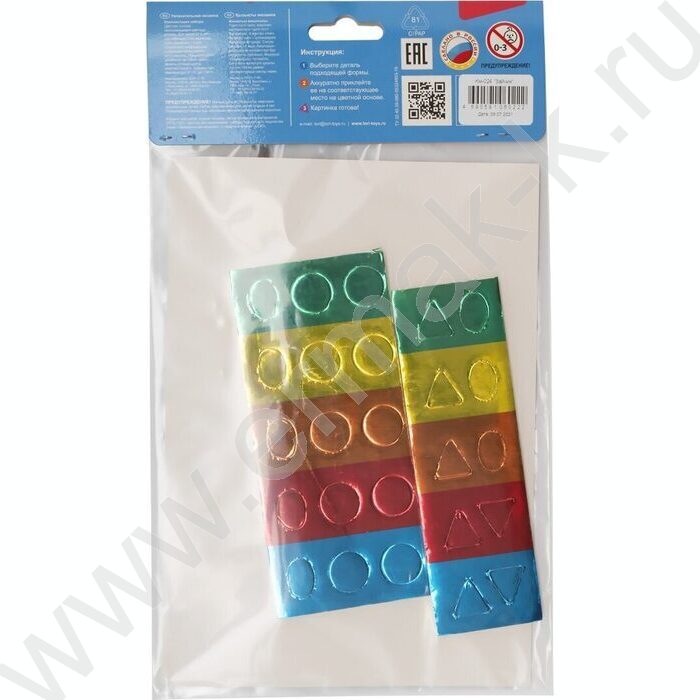 Набор д/творчества Увлекательная мозаика. Малый набор Зайчик | Фото 4