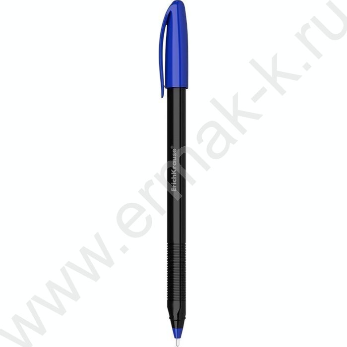 Ручка шар U-108 Stick Black Edition 1,0мм, синяя / корпус - треугольный | Фото 1