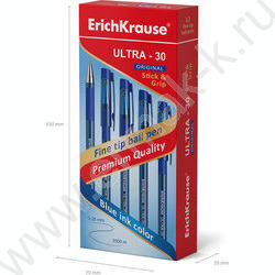 Ручка шар ULTRA-30 Stick&Grip Original 0.7мм, синяя | Фото 4