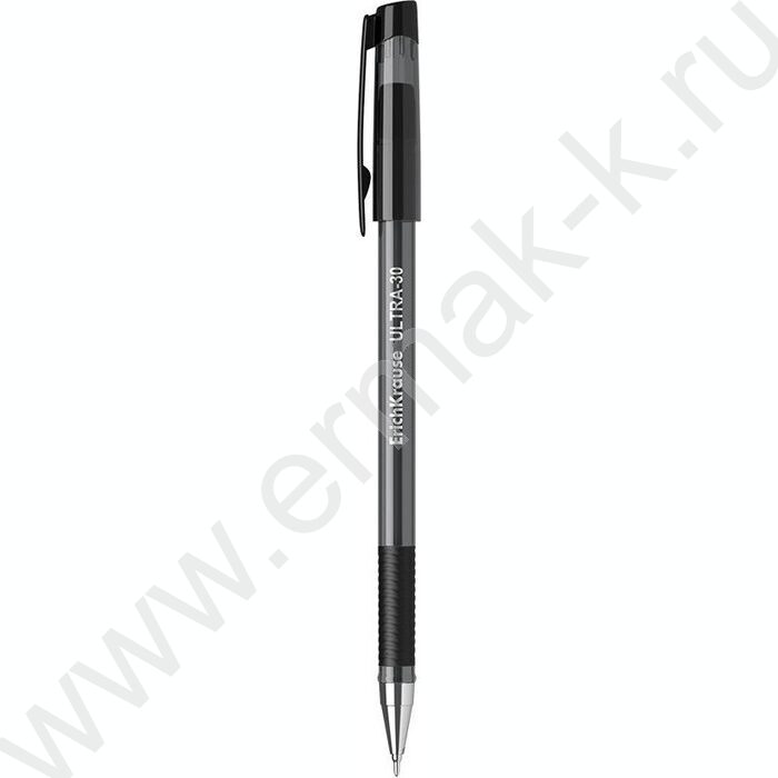 Ручка шар ULTRA-30 Stick&Grip Original 0,7мм, черная | Фото 1