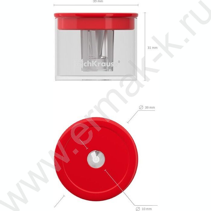 Точилка 1отв. пластик S-Keg /с контейнером /ассорти | Фото 4