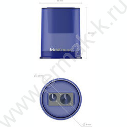 Точилка 2отв. метал/с контейнером/ Ferro Container Plus ассорти | Фото 4