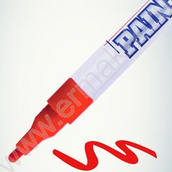 Маркер-краска /красный/ 2мм круг "Slim" /нитро-основа | Фото 3