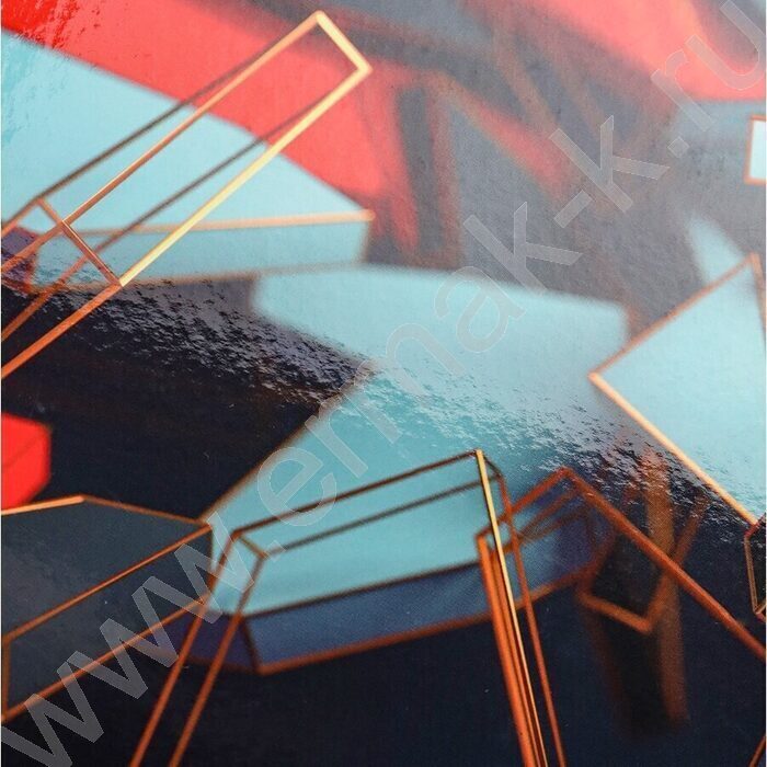 Зап. книжка 160л А4 тв.обл. "Фигуры в 3D-1" /глянец/ | Фото 5