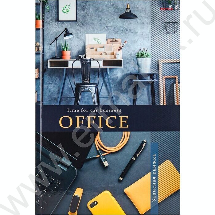 Зап. книжка 160л А4 тв.обл. "Идеальный офис-6" /глянец/ | Фото 2