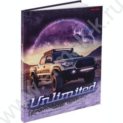 Зап. книжка  80л А5 тв.обл. "Для мальчиков.Неудержимый вездеход" /глянец/ | Фото 1