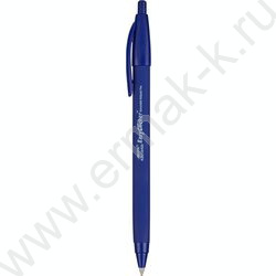 Ручка шар авт Beifa 0,7мм синяя 3х гран.корпус | Фото 1