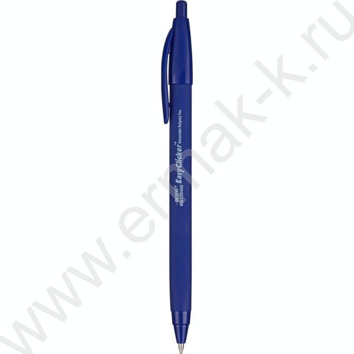 Ручка шар авт Beifa 0,7мм синяя 3х гран.корпус | Фото 1