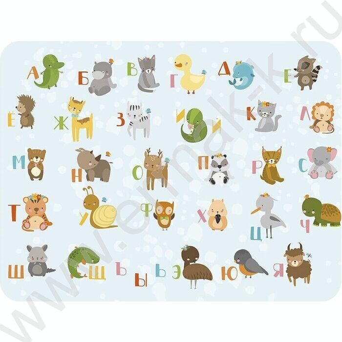 Накладка на стол 430*320мм Алфавит | Фото 1