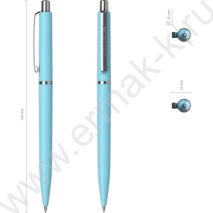 Ручка шар авт Smart® Matic Pastel 0,7мм синяя | Фото 3